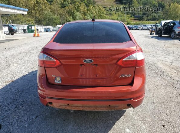 3FADP4BJ3JM136847 2018 FORD FIESTA Orange 