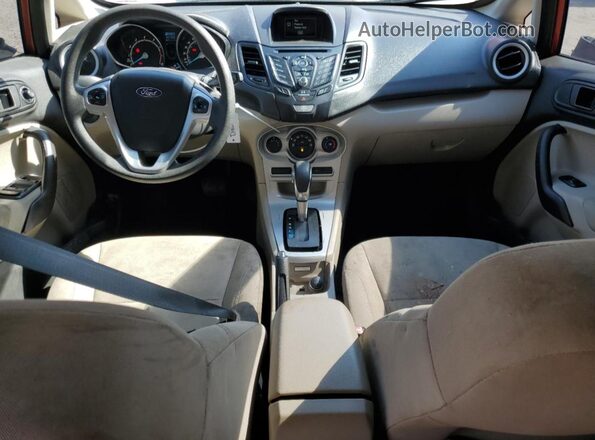 3FADP4BJ3JM136847 2018 FORD FIESTA Orange 
