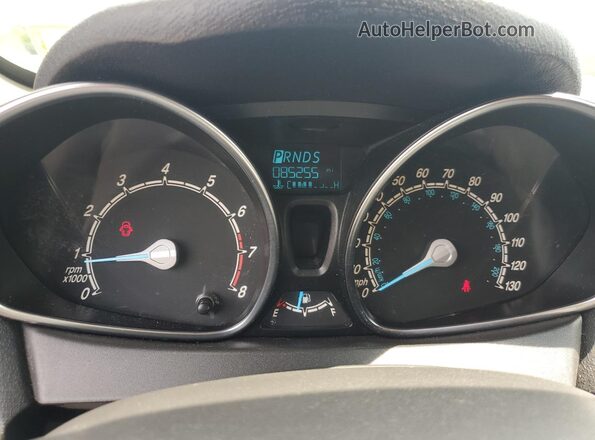 3FADP4BJ4JM129373 2018 FORD FIESTA Gray 