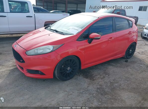 3FADP4GX3GM183561 2016 FORD FIESTA Красный Передняя левая четверть