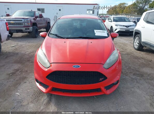 3FADP4GX3GM183561 2016 FORD FIESTA Красный Вид щитка приборов