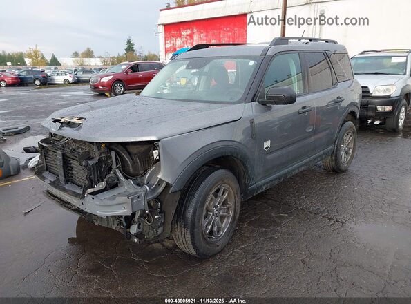 3FMCR9B61PRD51160 2023 FORD BRONCO SPORT Gray Առջևի ձախ երեք քառորդ տեսարան