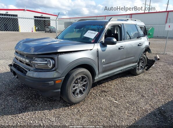 3FMCR9B62PRD97578 2023 FORD BRONCO SPORT Gray Առջևի ձախ երեք քառորդ տեսարան