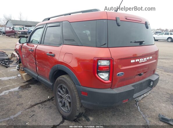 3FMCR9B64RRF49248 2024 FORD BRONCO SPORT Red Trasero izquierdo
