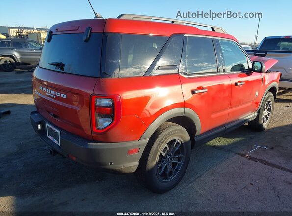 3FMCR9B68PRD07043 2023 FORD BRONCO SPORT Red Tył prawy