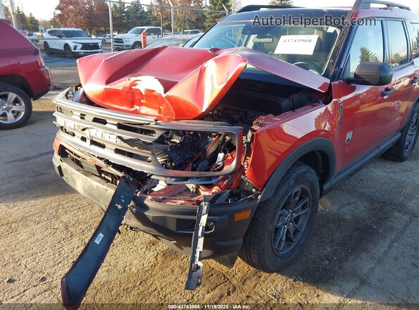 3FMCR9B68PRD07043 2023 FORD BRONCO SPORT Red Widok z przodu