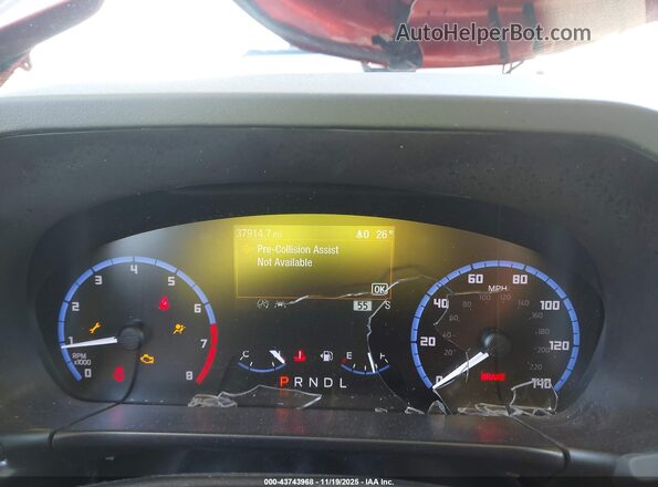3FMCR9B68PRD07043 2023 FORD BRONCO SPORT Red Widok tylnych siedzeń