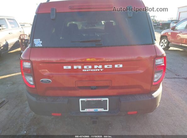 3FMCR9B68PRD07043 2023 FORD BRONCO SPORT Red 