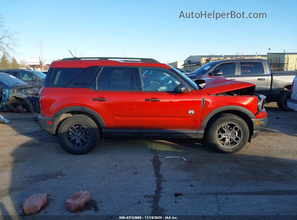 3FMCR9B68PRD07043 2023 FORD BRONCO SPORT Red Widok wnętrza 360 stopni