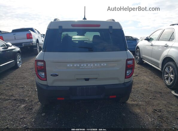 3FMCR9B68RRE83268 2024 FORD BRONCO SPORT Cream 