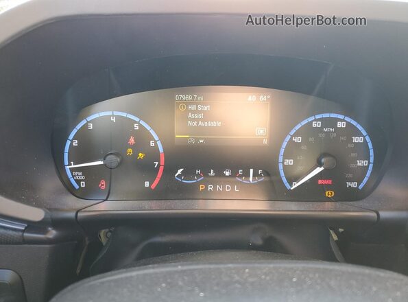 3FMCR9B69RRF32297 2024 FORD BRONCO Beige Вид щитка приладів