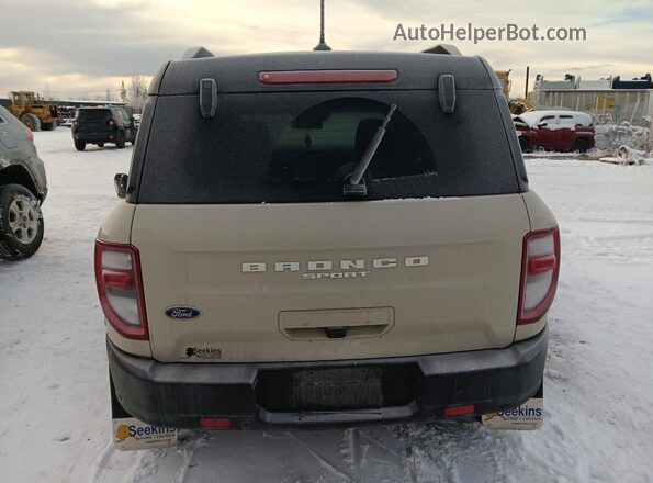 3FMCR9C67RRF41840 2024 FORD BRONCO Кремовый Вид сзади