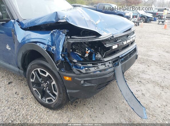 3FMCR9C69PRD27767 2023 FORD BRONCO SPORT Blue Вид спереду