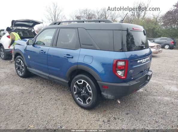 3FMCR9C69PRD27767 2023 FORD BRONCO SPORT Blue Задня ліва чверть