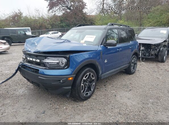 3FMCR9C69PRD27767 2023 FORD BRONCO SPORT Blue Передня ліва чверть