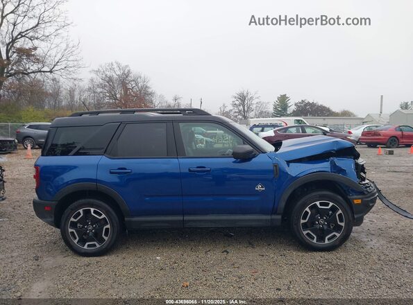 3FMCR9C69PRD27767 2023 FORD BRONCO SPORT Blue Панорамний вид салону 360°