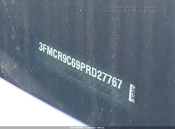 3FMCR9C69PRD27767 2023 FORD BRONCO SPORT Blue Вид підкапотного простору