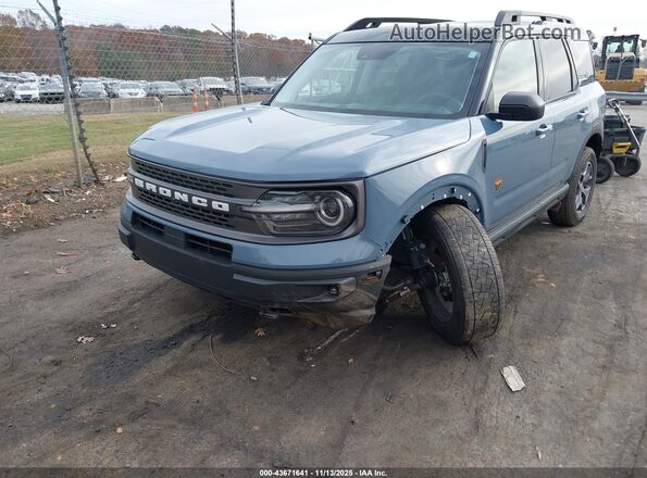 3FMCR9D91RRE89971 2024 FORD BRONCO SPORT Blue წინა ხედი