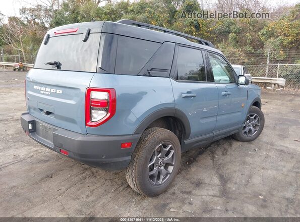 3FMCR9D91RRE89971 2024 FORD BRONCO SPORT Blue უკანა მარჯვენა