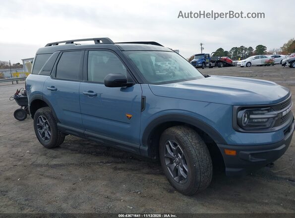 3FMCR9D91RRE89971 2024 FORD BRONCO SPORT Blue უკანა სალონის ხედი