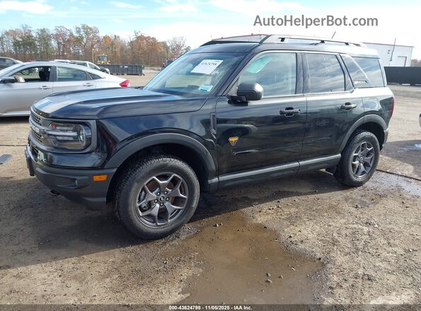 3FMCR9D93RRE23650 2024 FORD BRONCO SPORT Black Передня ліва чверть