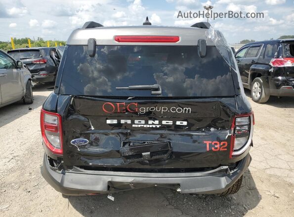 3FMCR9D94NRE20444 2022 FORD BRONCO Black Widok z tyłu