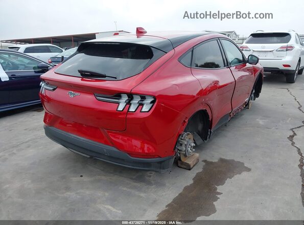 3FMTK1RM5MMA54198 2021 FORD MUSTANG MACH-E Красный Задняя правая четверть