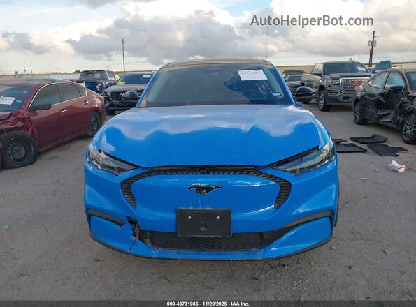 3FMTK1S52RMA06801 2024 FORD MUSTANG MACH-E Blue Widok deski rozdzielczej