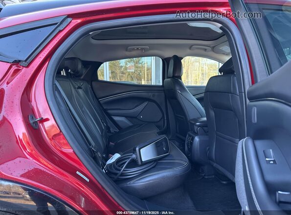3FMTK3R75MMA61531 2021 FORD MUSTANG MACH-E PREMI Red VIN კოდის სტიკერის ხედი
