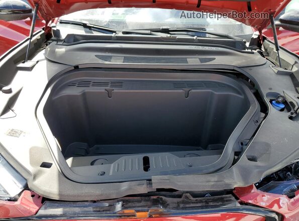 3FMTK3R78PMA27006 2023 FORD MUSTANG MACH-E PREMI Red Widok komory silnika