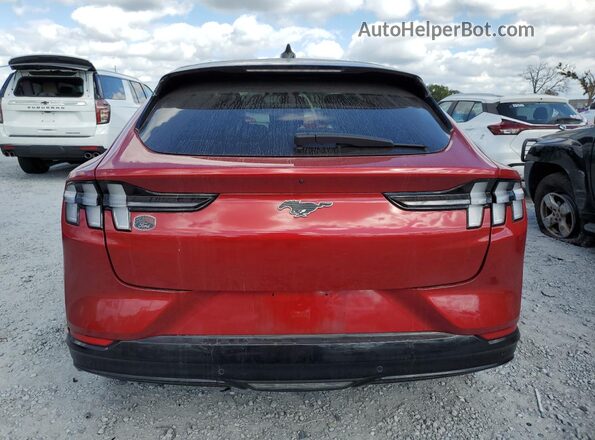 3FMTK3R78PMA27006 2023 FORD MUSTANG MACH-E PREMI Red Widok z tyłu