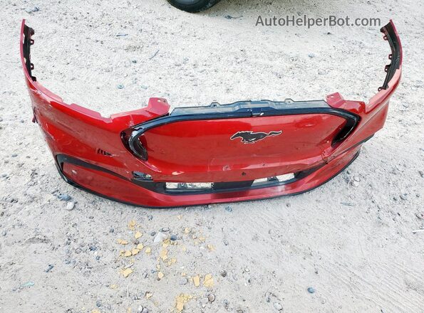 3FMTK3RM9MMA49310 2021 FORD MUSTANG MACH-E PREMI Красный Вид подкапотного пространства