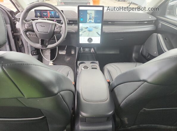 3FMTK3SS7MMA17075 2021 FORD MUSTANG MACH-E PREMI Gray Առջևի վահանակի տեսք
