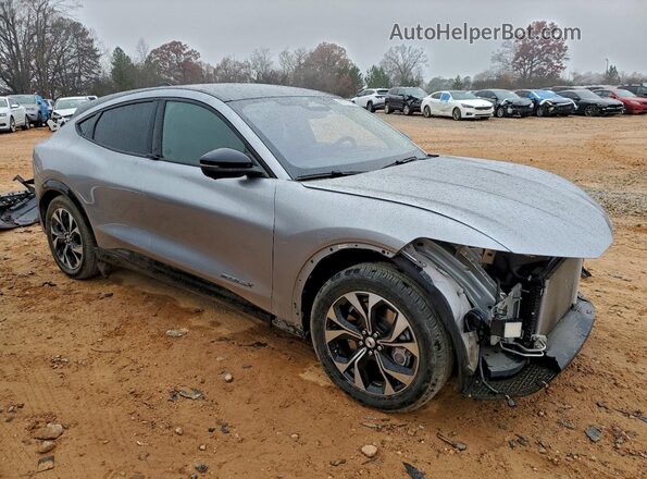 3FMTK3SUXMMA43350 2021 FORD MUSTANG MACH-E PREMI Silver Передня права чверть