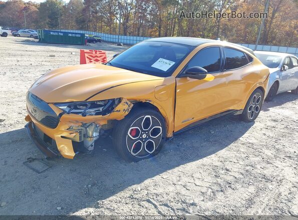3FMTK4SE3MME00429 2021 FORD MUSTANG MACH-E Yellow Przód lewy