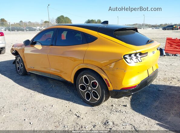 3FMTK4SE3MME00429 2021 FORD MUSTANG MACH-E Yellow Tył lewy
