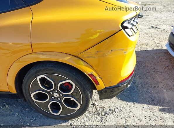 3FMTK4SE3MME00429 2021 FORD MUSTANG MACH-E Yellow 