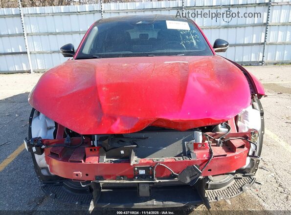 3FMTK4SX5RMA18296 2024 FORD MUSTANG MACH-E Red Սալոնի հետևի տեսք