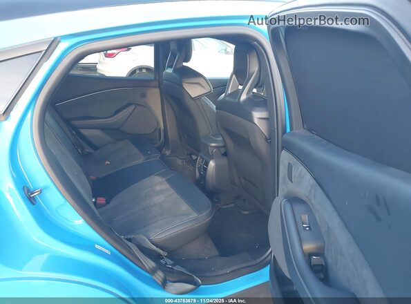 3FMTK4SX8PMA42895 2023 FORD MUSTANG MACH-E Blue Widok naklejki z numerem VIN