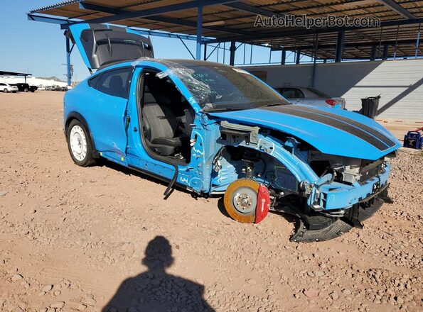 3FMTK4SX8RMA34265 2024 FORD MUSTANG Blue Przód prawy