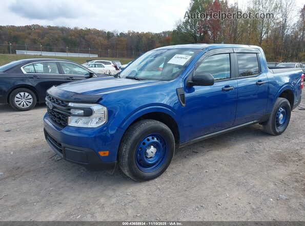 3FTTW8A39RRB12876 2024 FORD MAVERICK Blue წინა მარცხენა ხედი სამი მეოთხედიდან