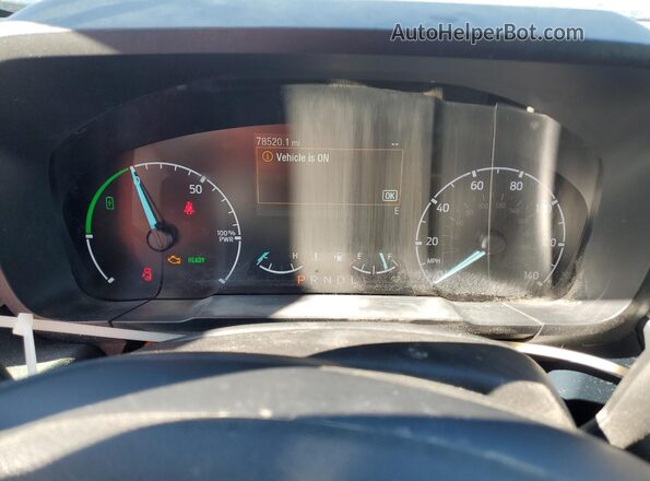 3FTTW8E39NRA28075 2022 FORD MAVERICK Красный Вид щитка приборов