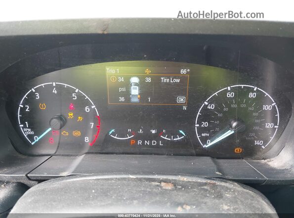 3FTTW8F99NRA41217 2022 FORD MAVERICK Серый Вид задних сидений
