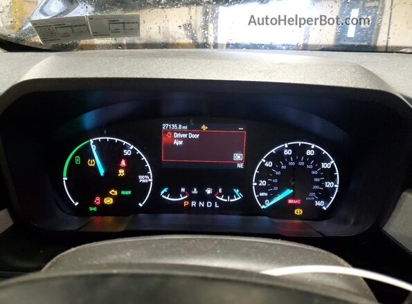 3FTTW8H34RRA57355 2024 FORD MAVERICK Black Instrument cluster view