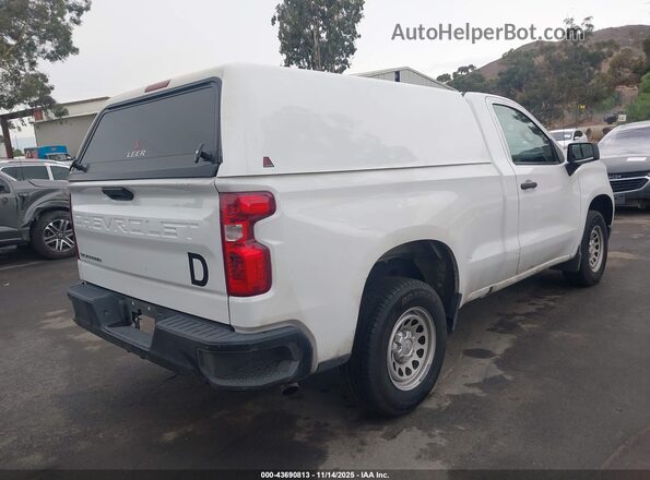 3GCNAAEK0PG357655 2023 CHEVROLET SILVERADO Белый Задняя правая четверть