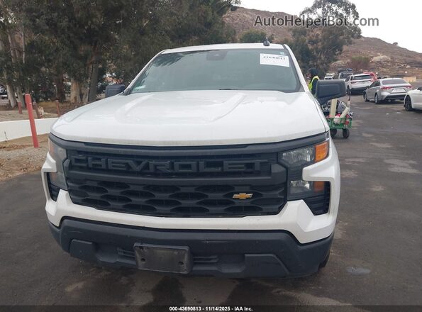 3GCNAAEK0PG357655 2023 CHEVROLET SILVERADO Белый Вид спереди