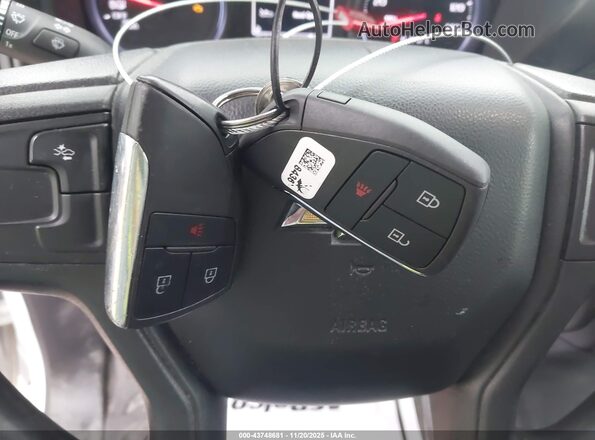 3GCNAAEK6PG348538 2023 CHEVROLET SILVERADO White წინა პანელის ხედი