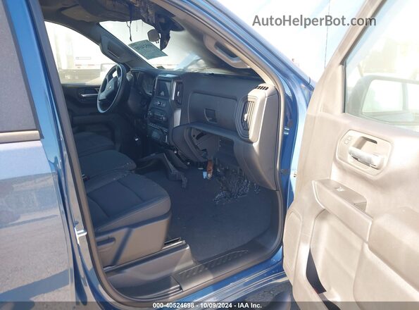 3GCPDBEK7RG162290 2024 CHEVROLET SILVERADO Blue Front interior view