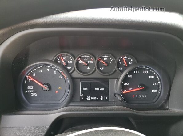 3GCPDBEK9PG201068 2023 CHEVROLET SILVERADO White Вид щитка приладів
