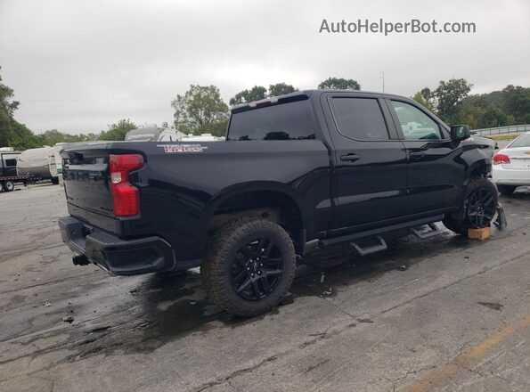 3GCPDCED3NG519904 2022 CHEVROLET SILVERADO Black უკანა მარჯვენა